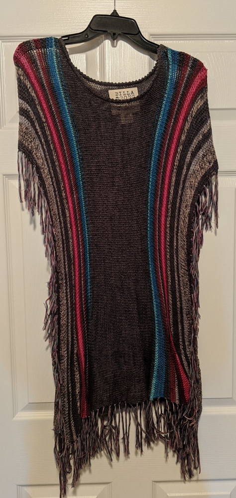 BILLABONG BOHO PONCHO SHAW - FRINGE